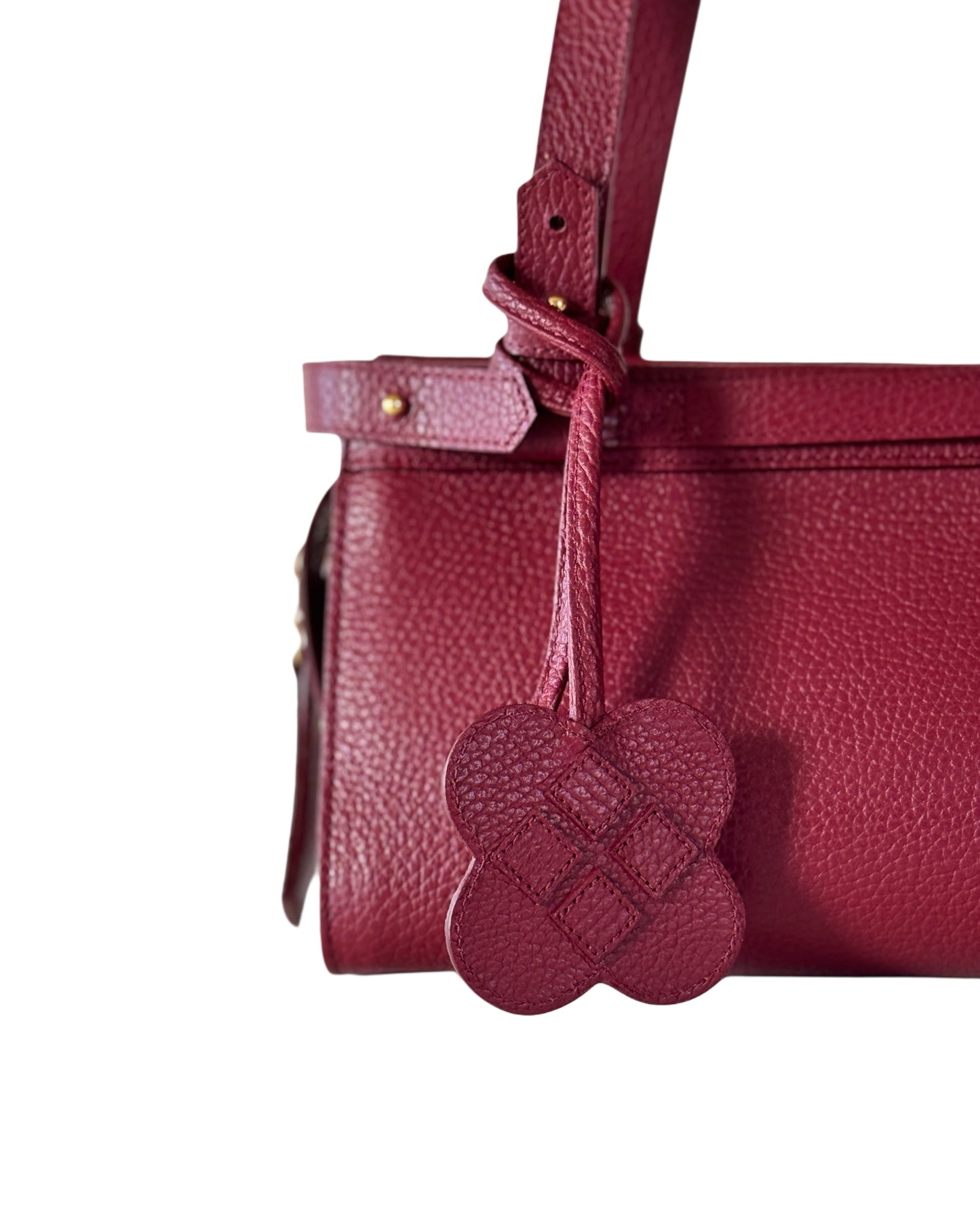 RACHEL East West Cranberry Bag