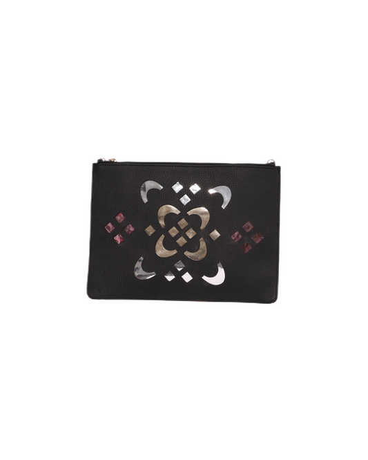 FLORA Black Pouch