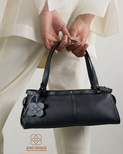 RACHEL East West Black Bag