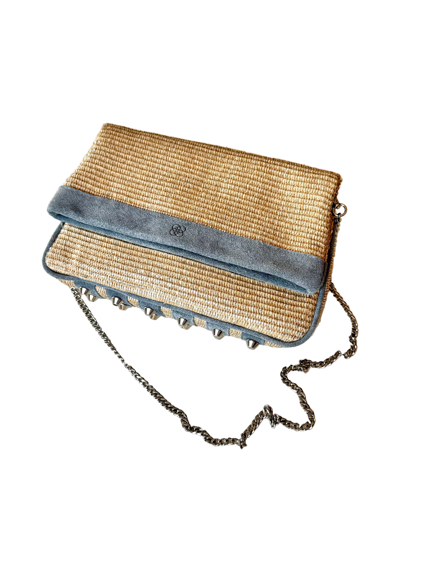 KAI Raffia Clutch