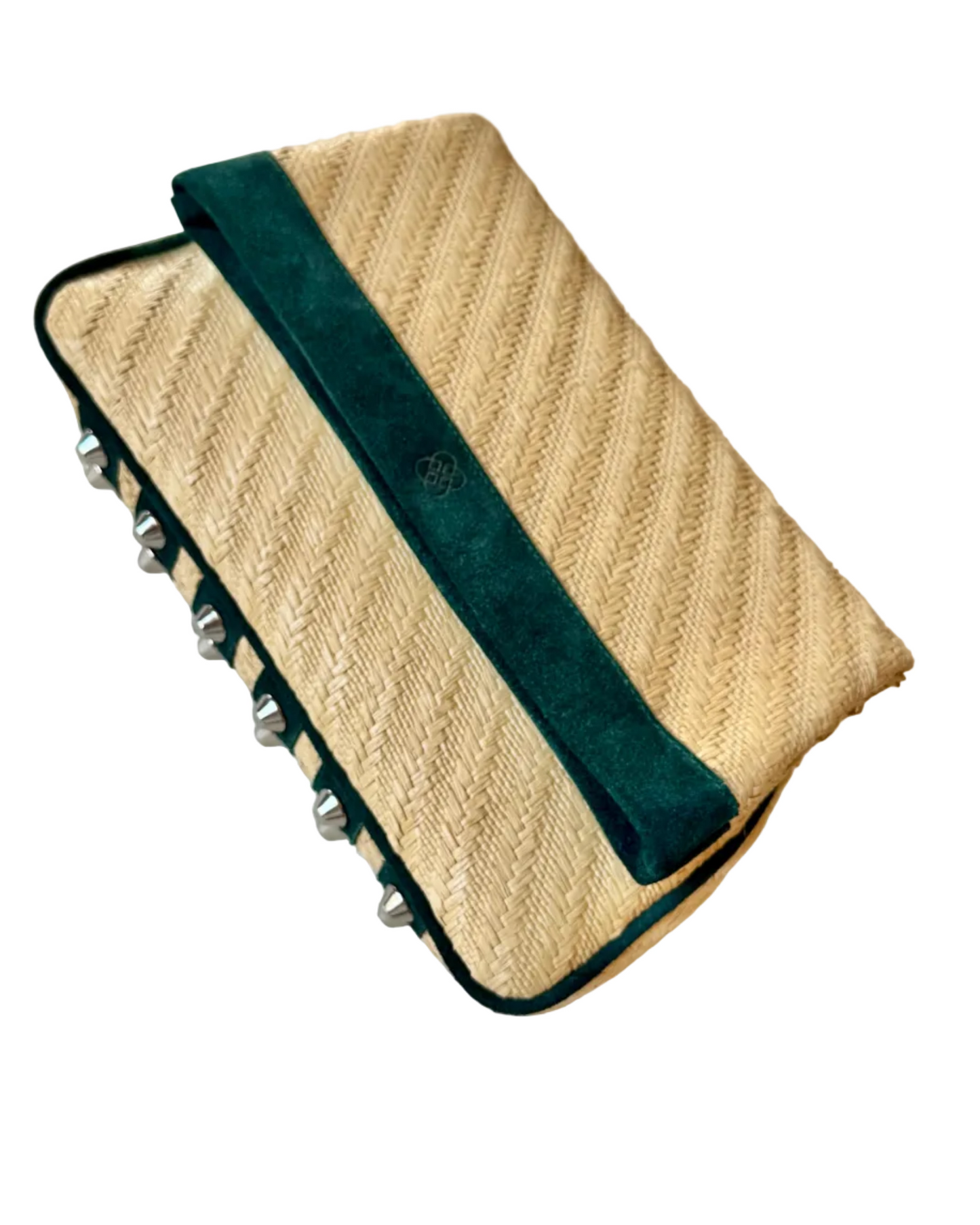 KAI Raffia Clutch